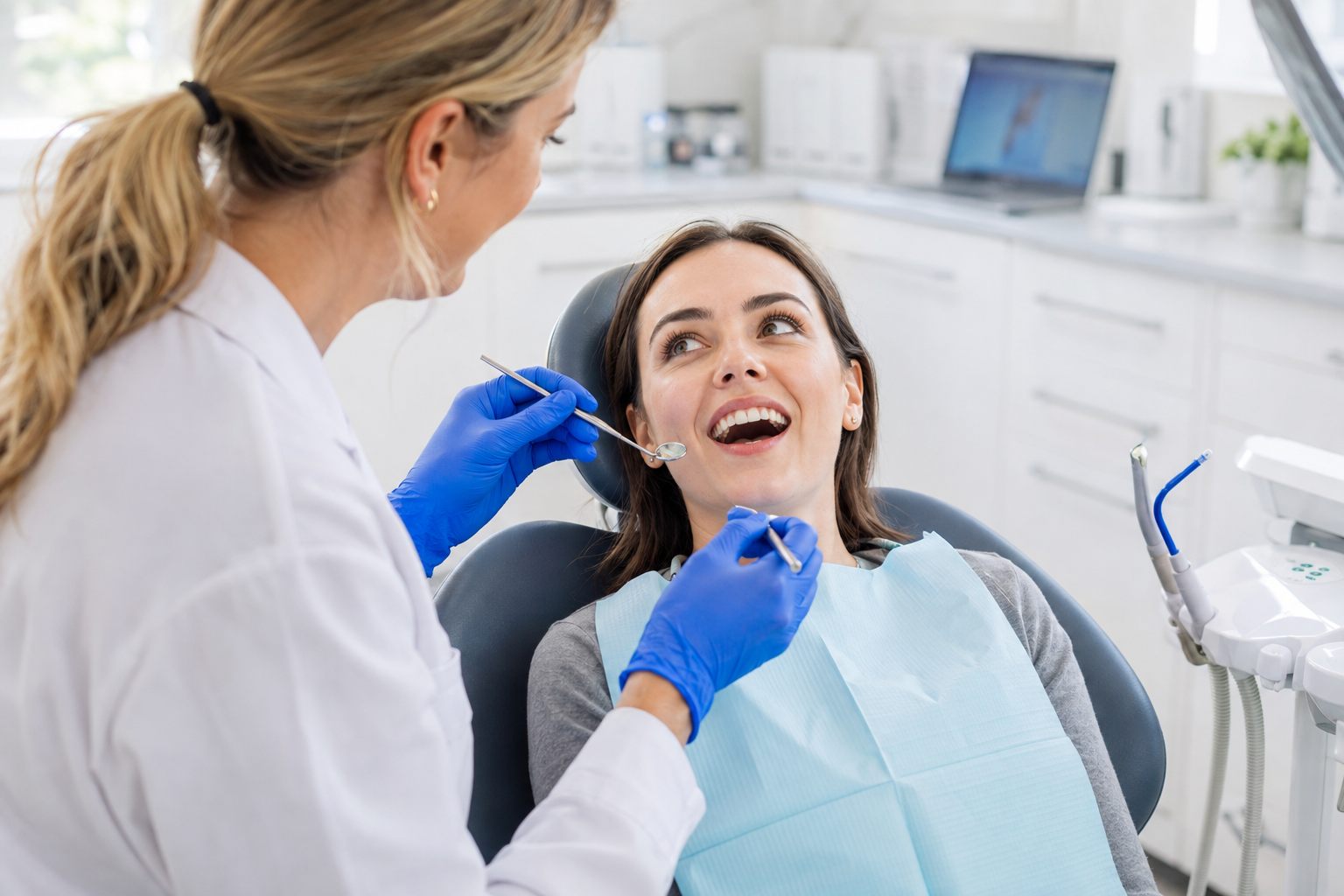 Signature Dental team preparing for a general dentistry appointment