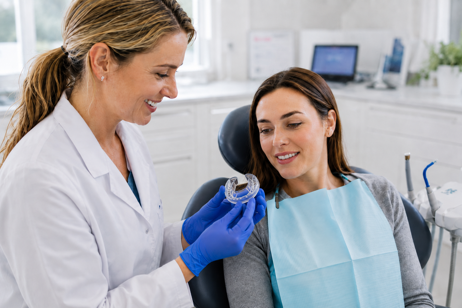 Signature Dental team preparing for a general dentistry appointment