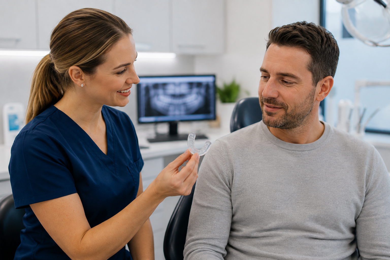 Signature Dental team preparing for a general dentistry appointment