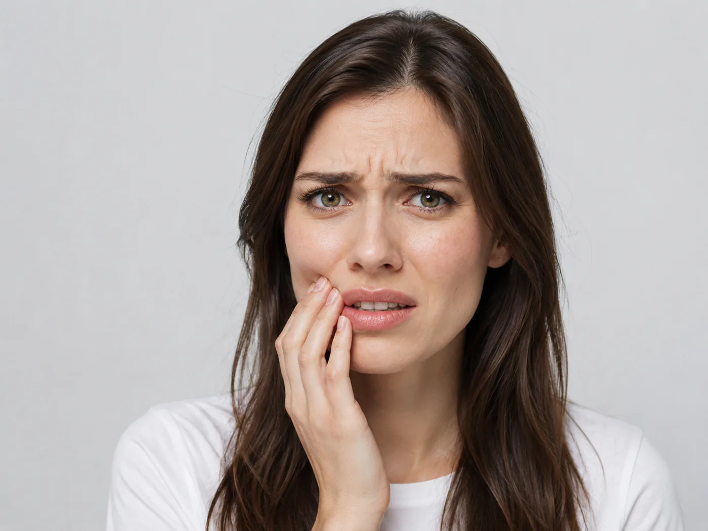 Bruxism treatment options being explained after a dental check