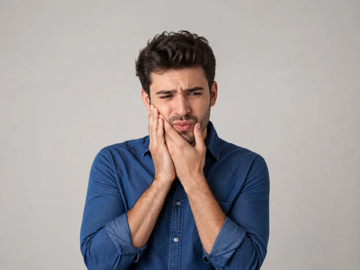 Dental fillings options being explained after a dental check