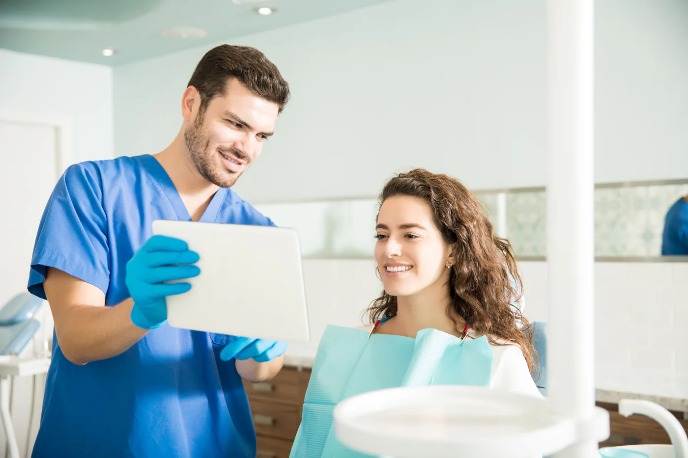 Night guards appointment discussion at Signature Dental