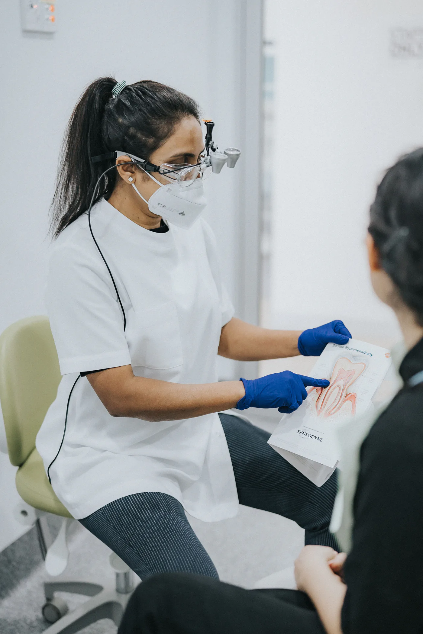 Root canal therapy appointment discussion at Signature Dental